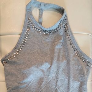 Gray Halter Large